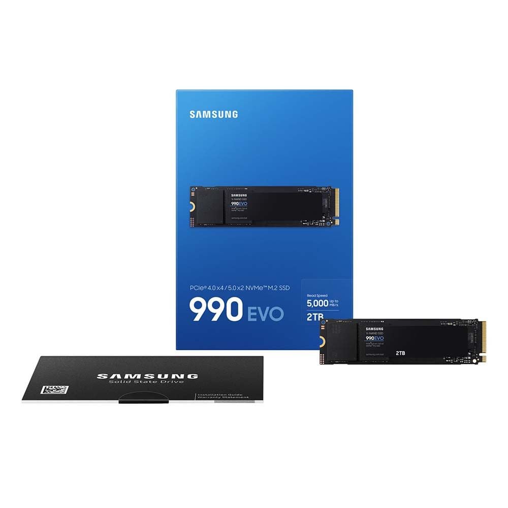 Ổ Cứng SSD Samsung 990 EVO Plus 2TB  V-NAND M.2 PCle Gen5 x2