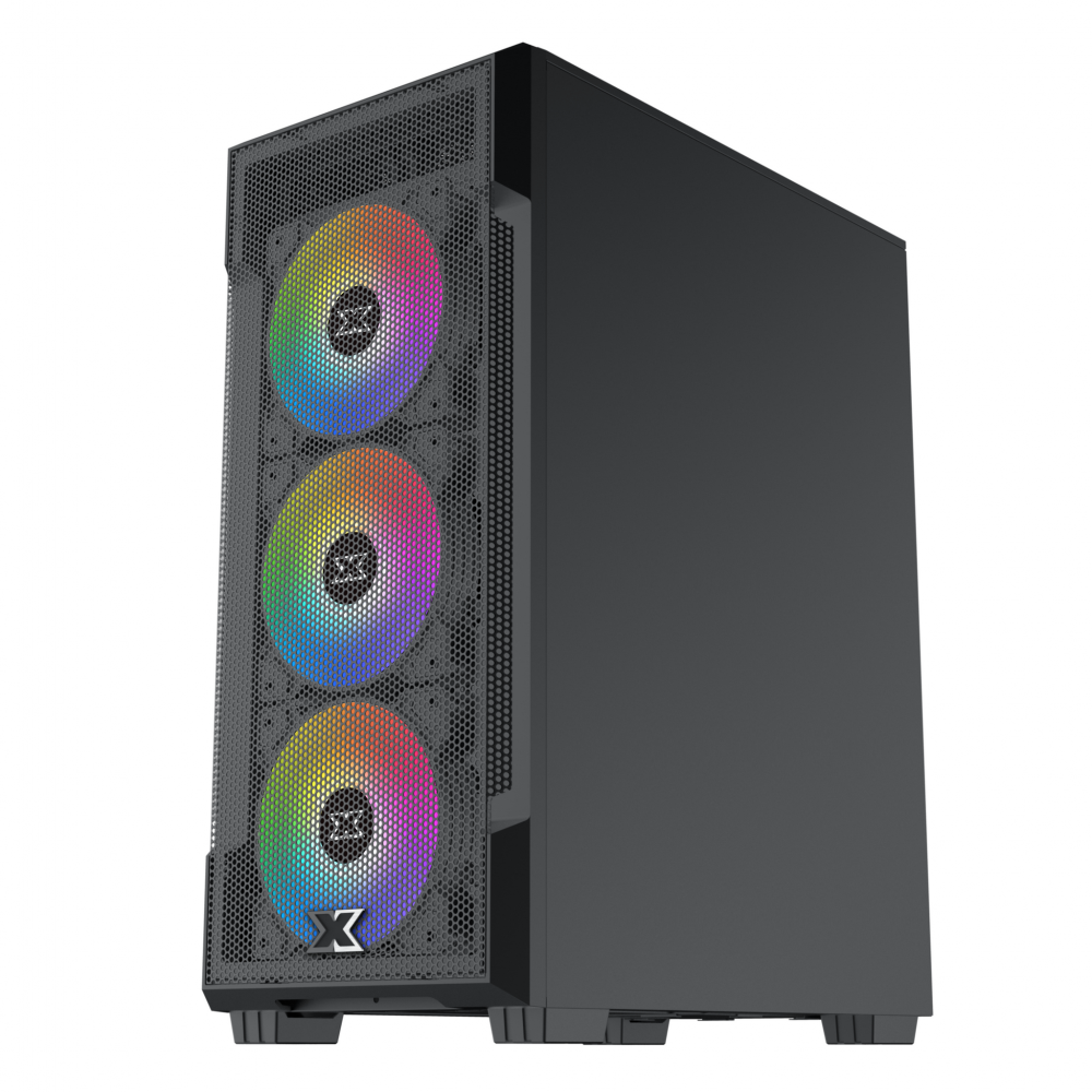 XIGMATEK VENTUS 3FC (EN46126) - GAMING ATX, KÈM 03 FAN XIGMATEK X20C RGB