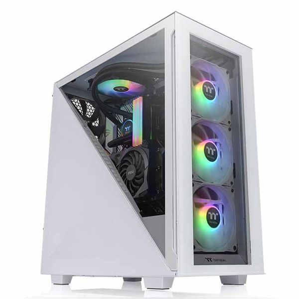 Case Thermaltake Divider 300 TG Snow Mid Tower Chassis