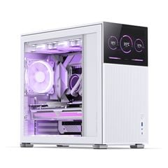 Vỏ case Jonsbo D41 MESH SC White ( Mid Tower/Màu Trắng / Màn hình)