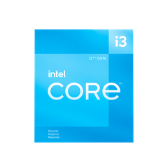 CPU Intel Core i3 12100F  (3.30 Up to 4.30GHz | 12MB | 4C 8T | Socket 1700 | Alder Lake | No GPU | 58W)