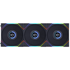 Lian Li UNI FAN TL LCD 120 Triple Fan  ( Bộ 3 Fan Xuôi )