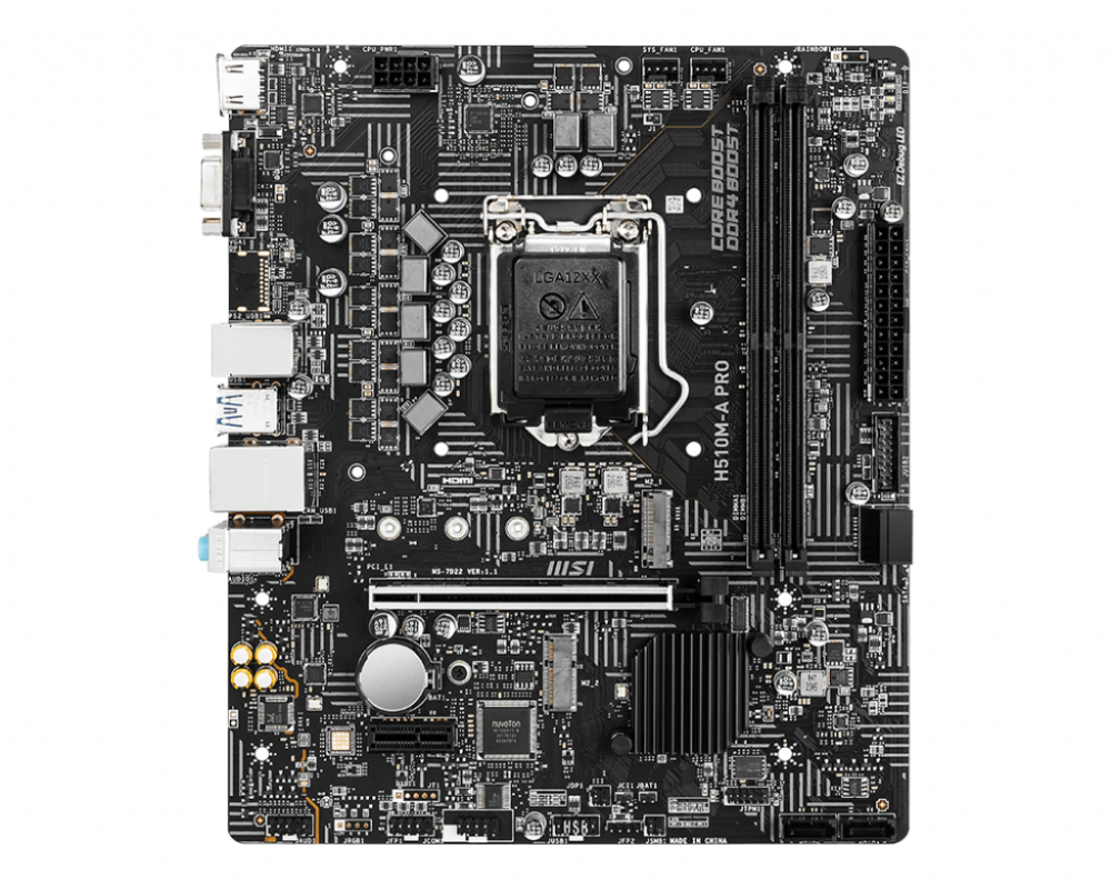 MSI H510M A PRO Mainboard