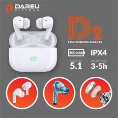 Tai nghe DareU D2 (TWS EARBUDS) True Wireless