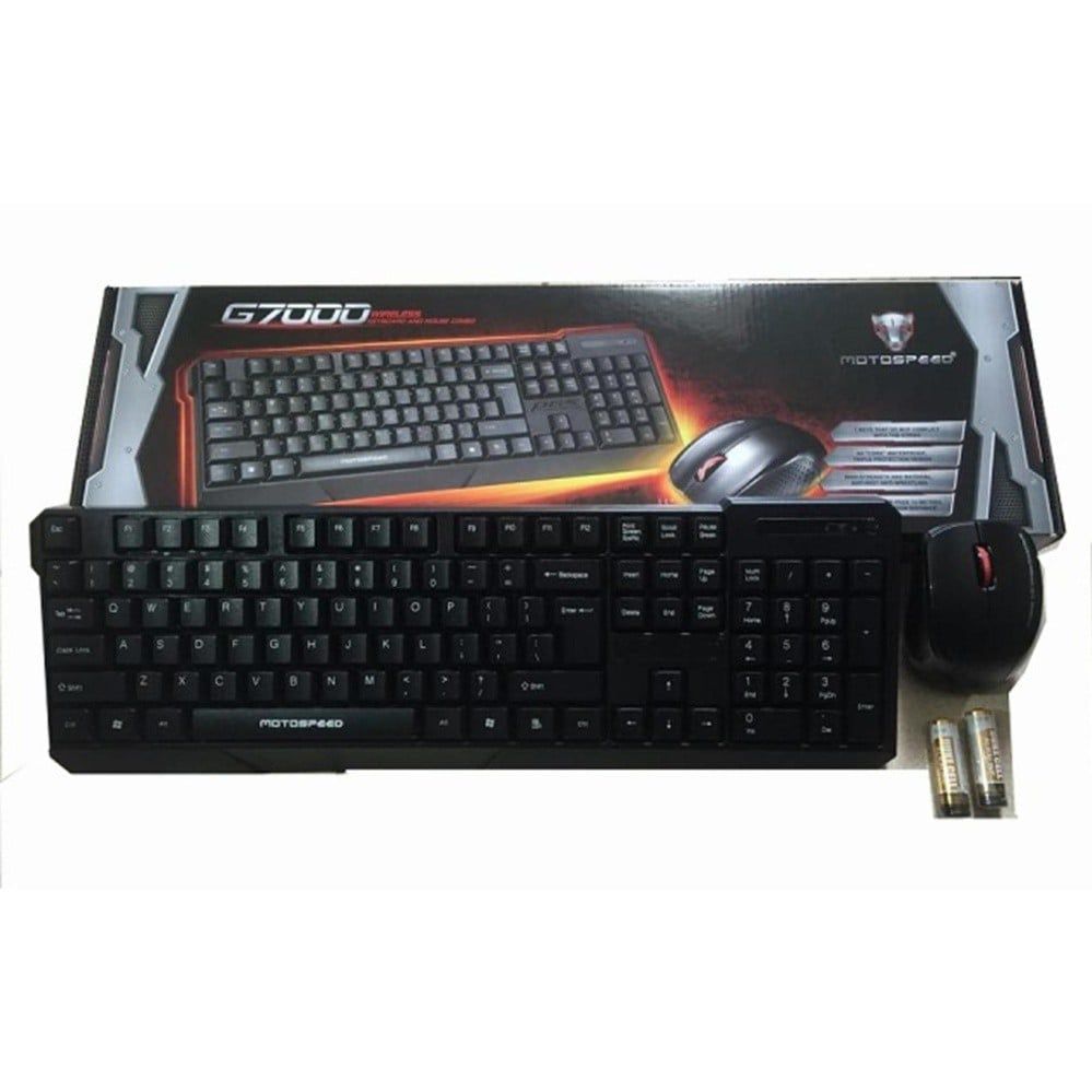 Bộ Key + Mouse Motospeed G7000 Wireless Combo