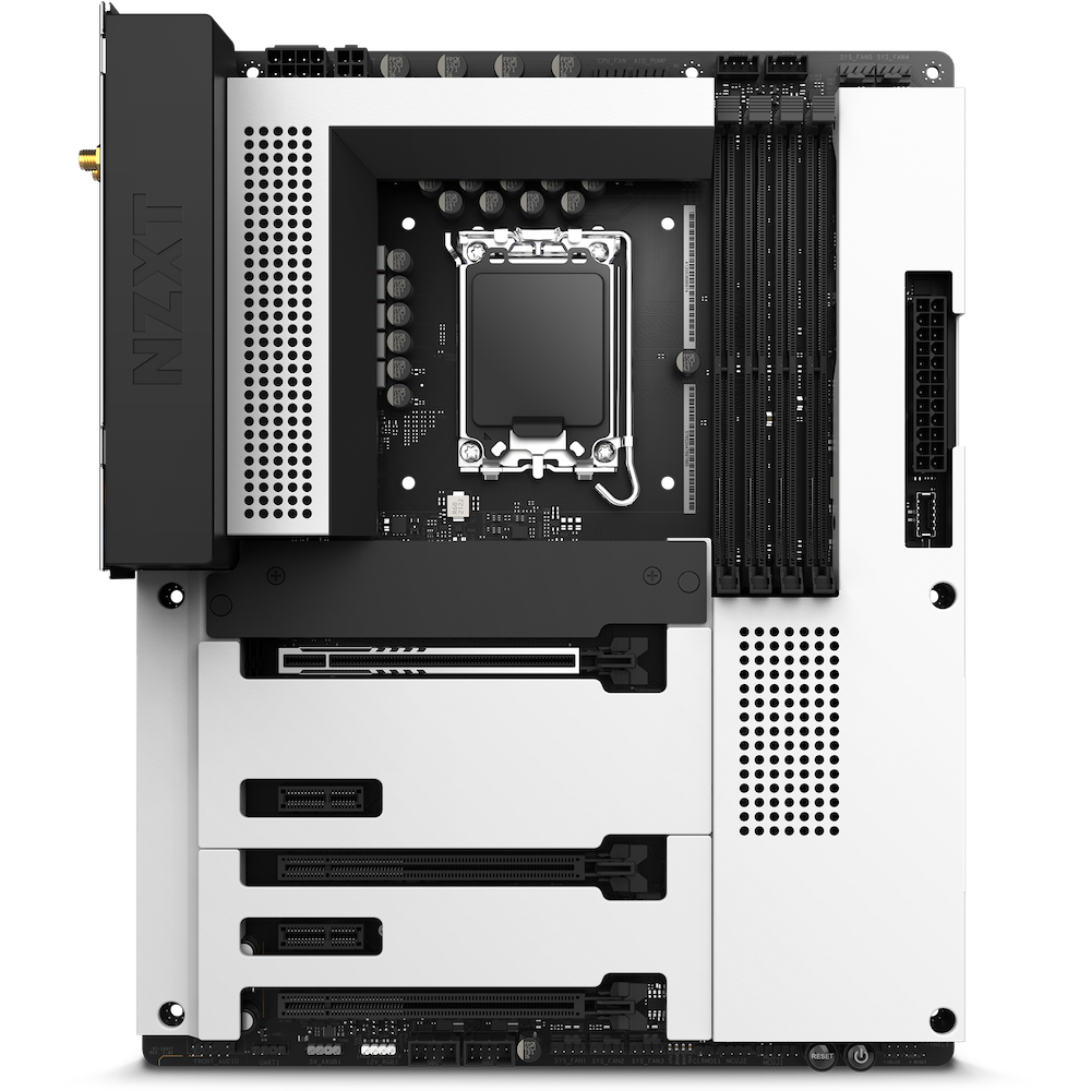 Mainboard  NZXT N7 Z690 Wi-Fi  D4 and White Cover