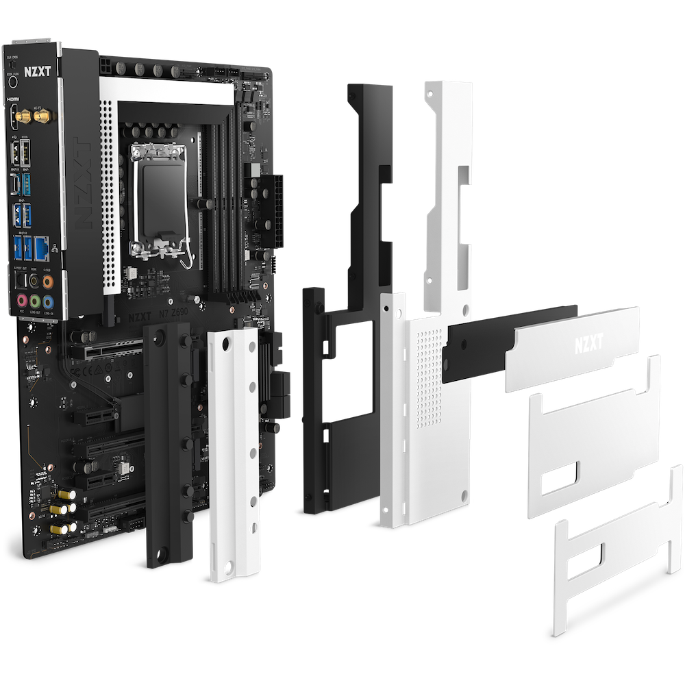 Mainboard  NZXT N7 Z690 Wi-Fi  D4 and White Cover