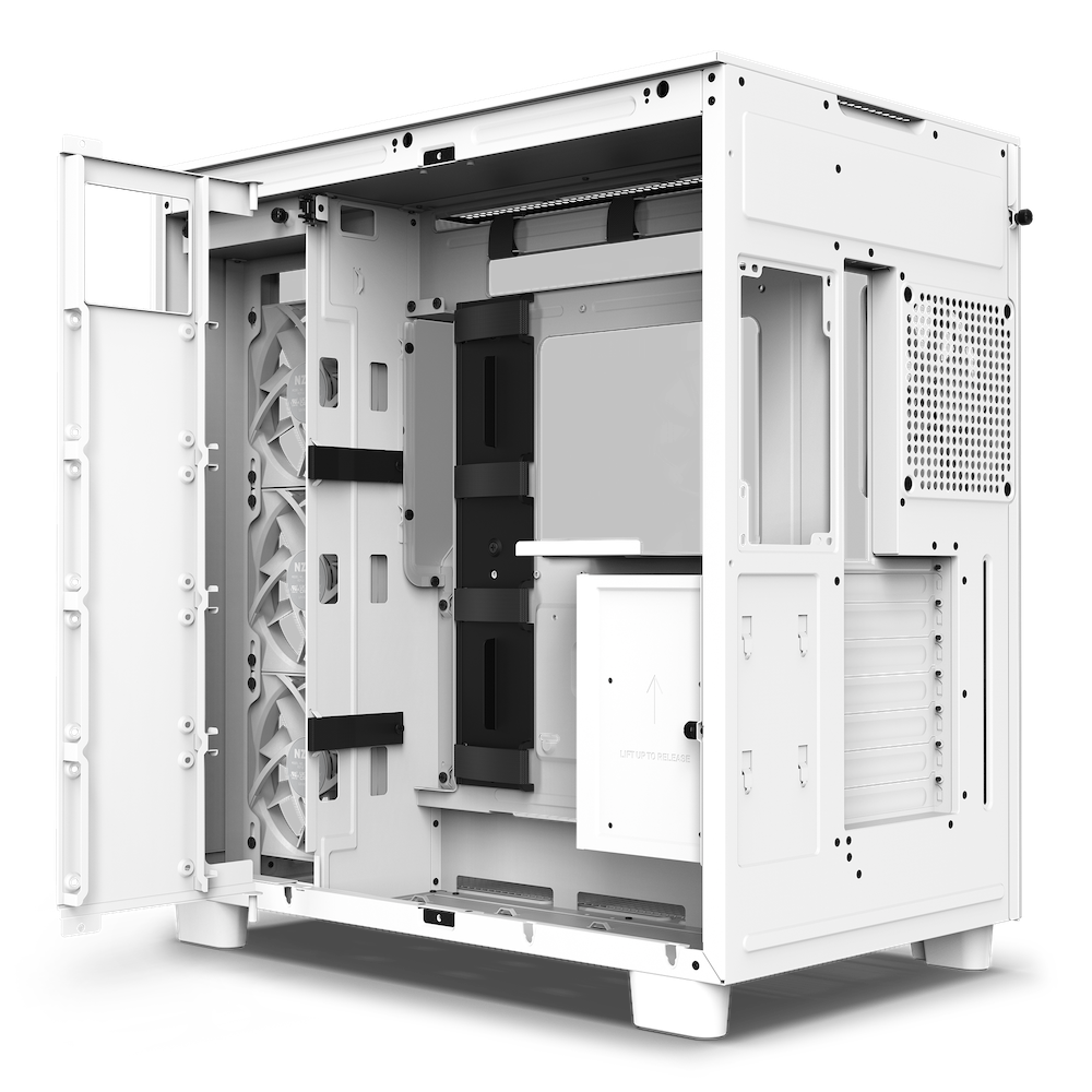 Case NZXT H9 Flow White