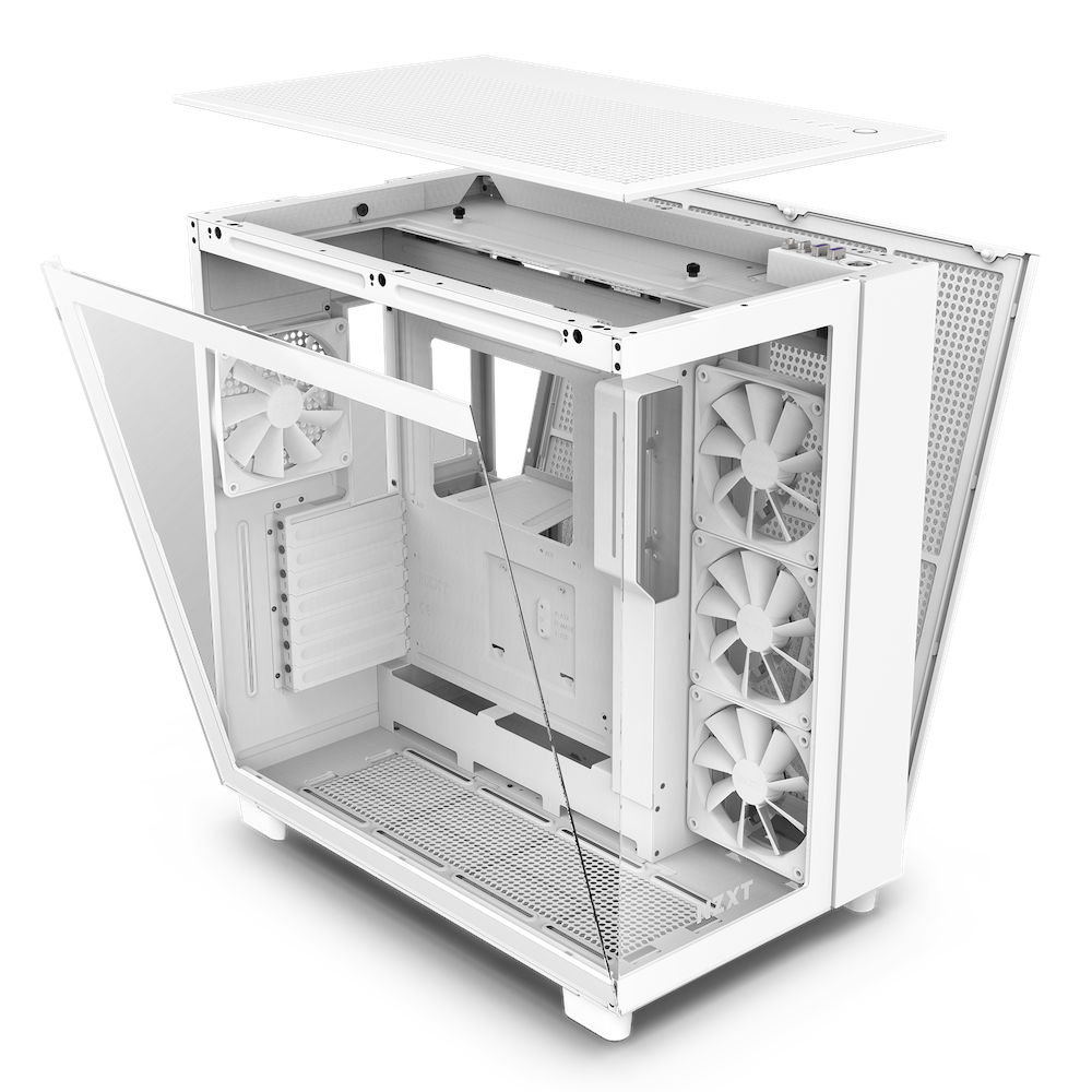 Case NZXT H9 Flow White