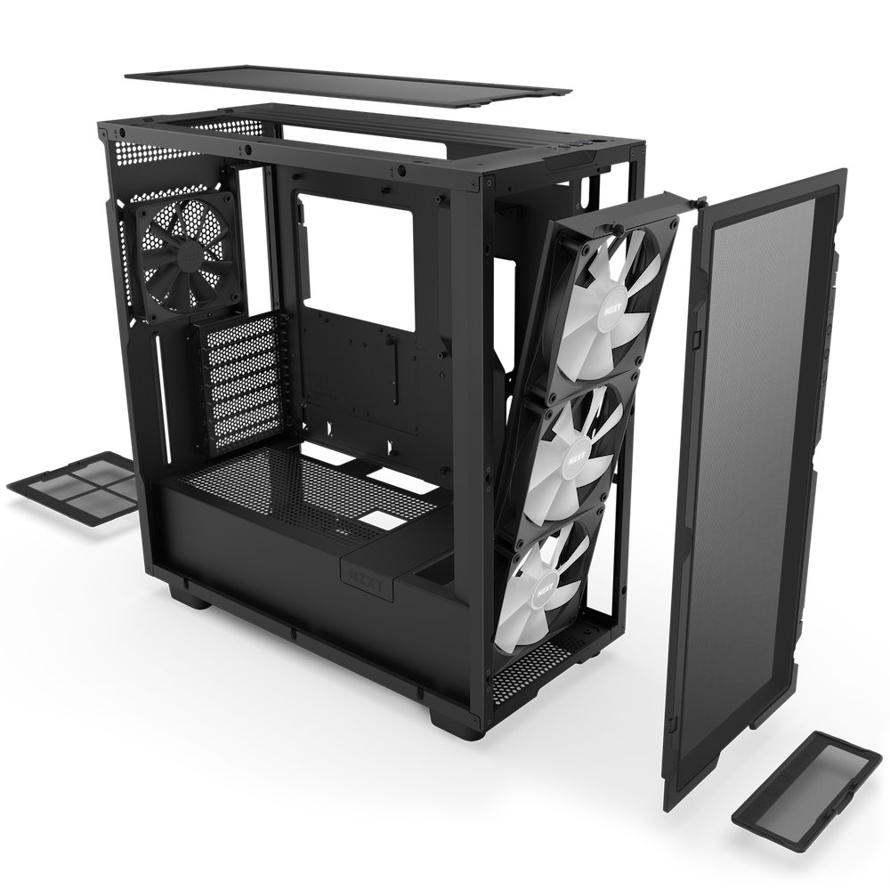 Case NZXT H7 Flow Black RGB