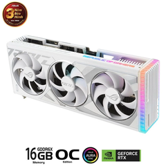 Card màn hình ASUS ROG Strix GeForce RTX 4080 SUPER 16GB GDDR6X White OC Edition (ROG-STRIX-RTX4080S-O16G-WHITE)