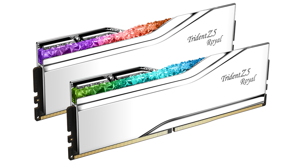 RAM G.Skill Trident Z5 Royal RGB 64GB (2x32GB) 6400Mhz DDR5 F5-6400J3239G32GX2-TR5S
