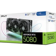 VGA PNY GeForce RTX 5080 Overclocked Triple Fan GPU