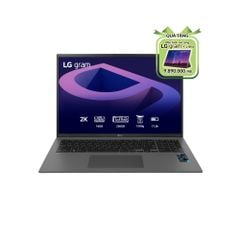 Laptop LG gram 17'', Không hệ điều hành, Intel® Core™ i7 Gen 12, 16Gb, 256GB, 17ZD90Q-G.AX73A5