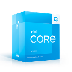 Bộ vi xử lý Intel Core i3 13100F / 3.4GHz Turbo 4.5GHz / 4 Nhân 8 Luồng / 12MB / LGA 1700