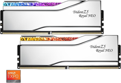 Ram GSKILL Trident Z5 Royal Neo DDR5 RAM 96GB (2x48GB) 6000MT/s F5-6000J3036F48GX2-TR5NS ( AMD Expo / XMP ) CL30