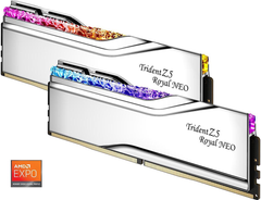 Ram GSKILL Trident Z5 Royal Neo DDR5 RAM 96GB (2x48GB) 6000MT/s F5-6000J3036F48GX2-TR5NS ( AMD Expo / XMP ) CL30