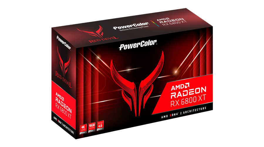 PowerColor Red Devil Radeon RX 6800 XT 16GB GDDR6 (AXRX 6800XT 16GBD6-3DHE/OC)