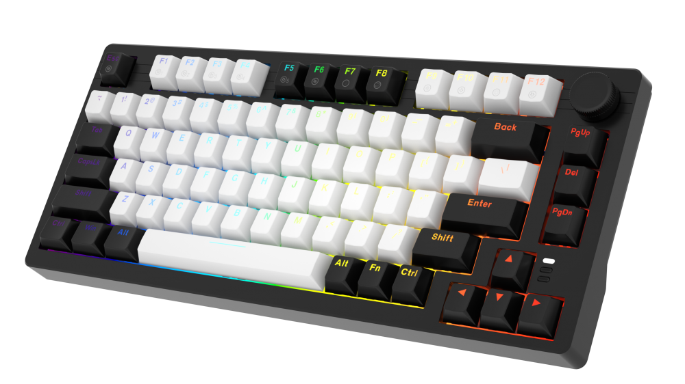 Bàn phím cơ DareU EK75 (2 sides RGB strip, DareU DREAM sw, Type-C )