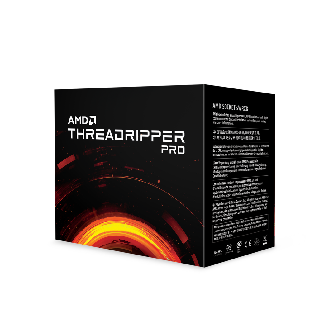 AMD Ryzen Threadripper Pro 3955WX / 3.9GHz Boost 4.3GHz / 16 nhân 32 luồng / 64MB / sWRX80