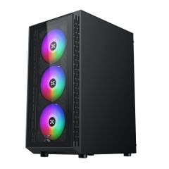 Case XIGMATEK FLY 3F  - GAMING ATX, KÈM 03 FAN XIGMATEK Z20F