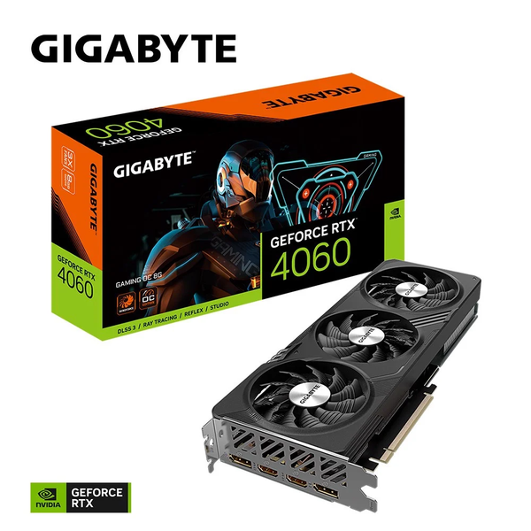 Card Màn Hình GIGABYTE GeForce RTX­­ 4060 GAMING OC 8G