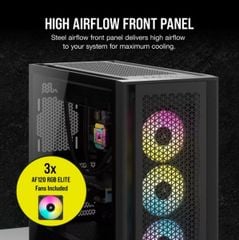 Vỏ máy tính Corsair iCUE 5000D RGB Airflow, Black