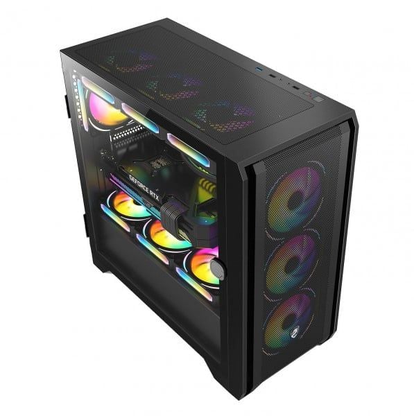 Vỏ Case VITRA TITAN R220 AIR E ATX 3FAN ARGB (MÀU ĐEN)
