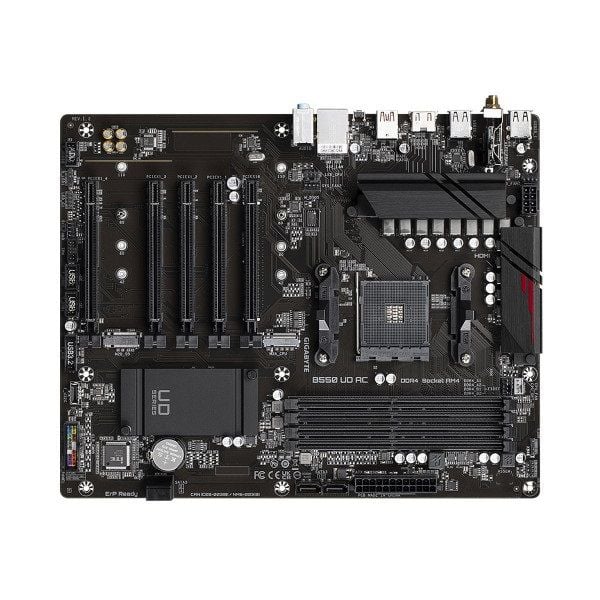 Mainboard Gigabyte B550 UD AC  (AMD B550, Socket AM4, ATX, 4 khe RAM DRR4) ( WIFI + BLUETOOTH )