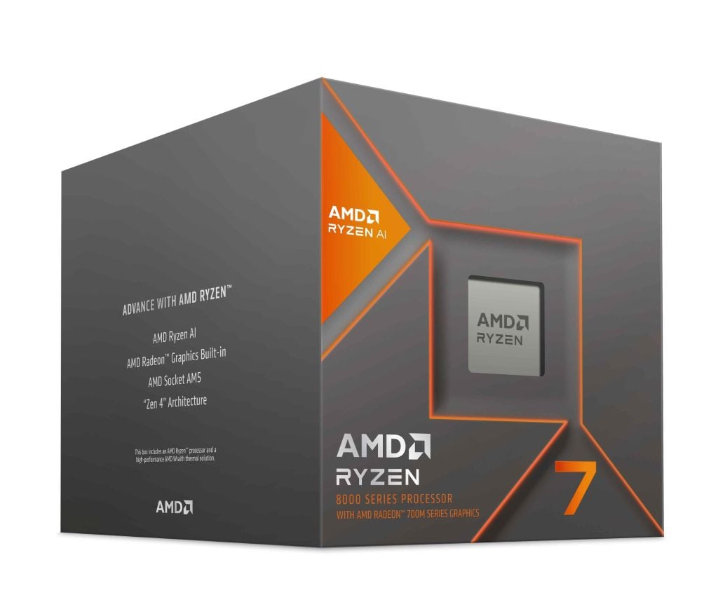 CPU AMD Ryzen 7 8700G Up to 5.1GHz 8 cores 16 threads 16MB