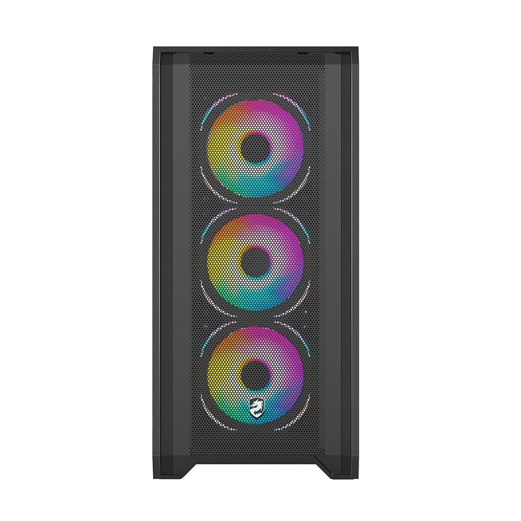 Vỏ Case VITRA TITAN R220 AIR E ATX 3FAN ARGB (MÀU ĐEN)