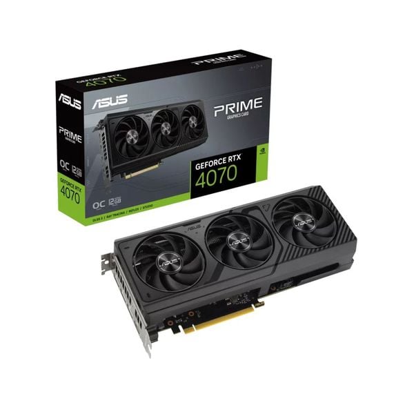 VGA ASUS PRIME GeForce RTX 4070 12GB GDDR6X OC Edition