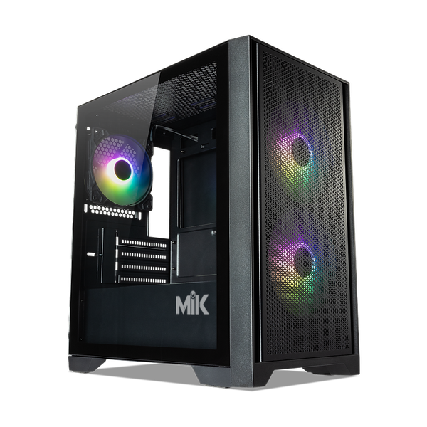 Vỏ case Mik Morax 3FA ( mATX ) - Sẵn 3fan