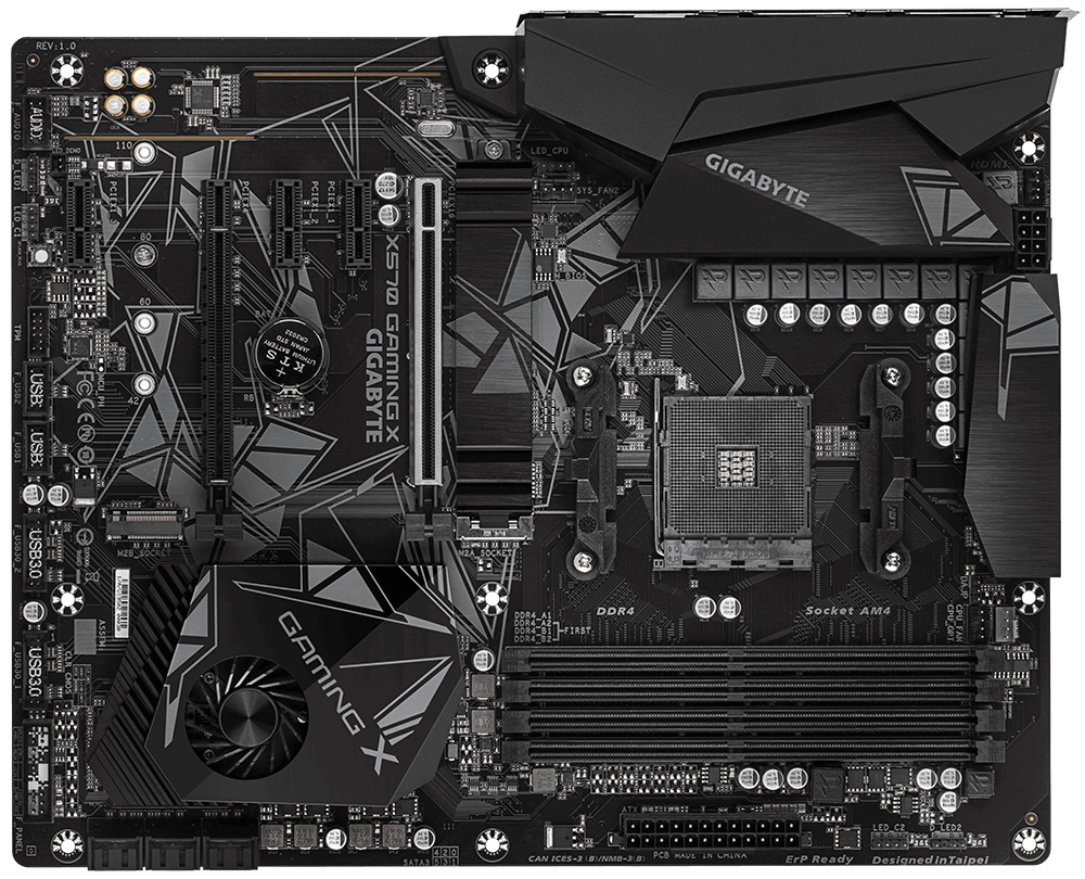 Gigabyte X570 Gaming X Socket AM4