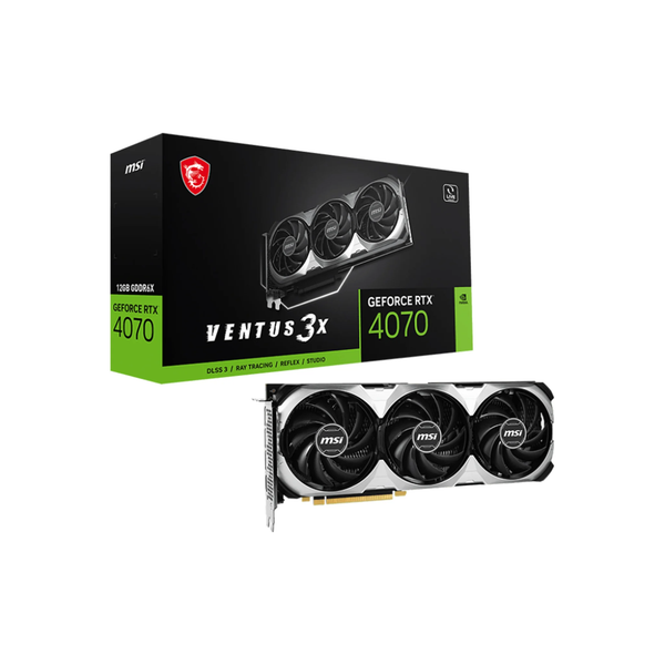 MSI GeForce RTX 4070 VENTUS 3X E 12G OC