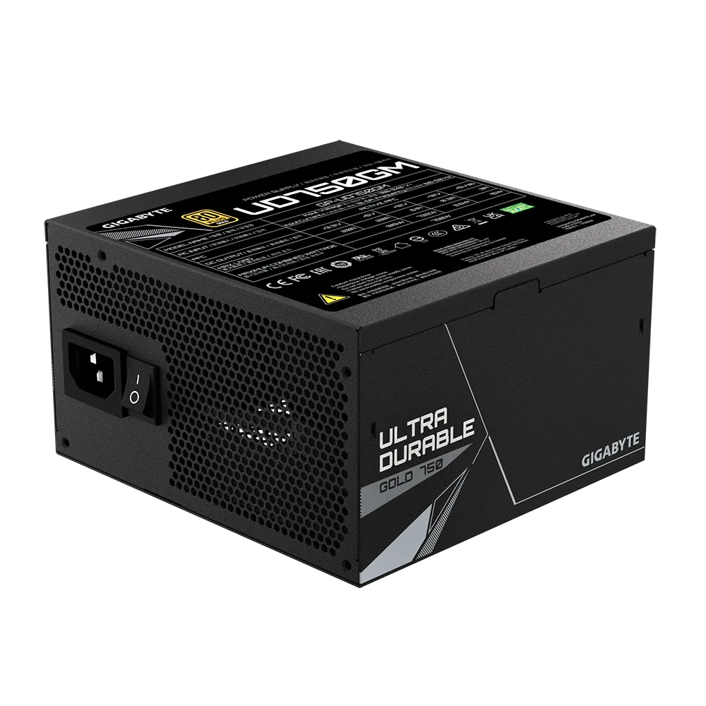 ( 750W ) Nguồn GIGABYTE GP-UD750GM - 80 Plus Gold - Full Modular