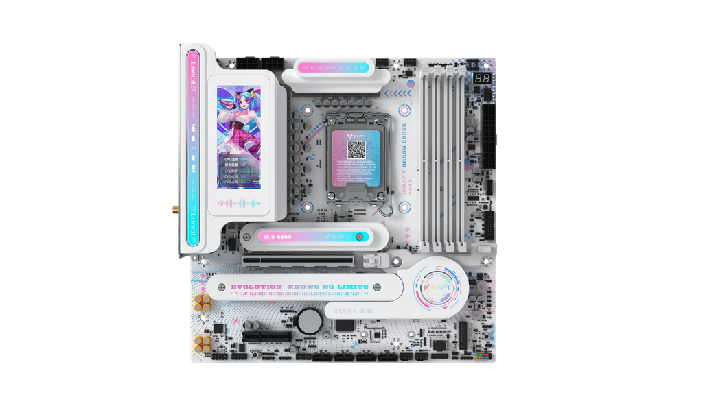 Bo mạch chủ iCraft B860M CROSS PRO WIFI