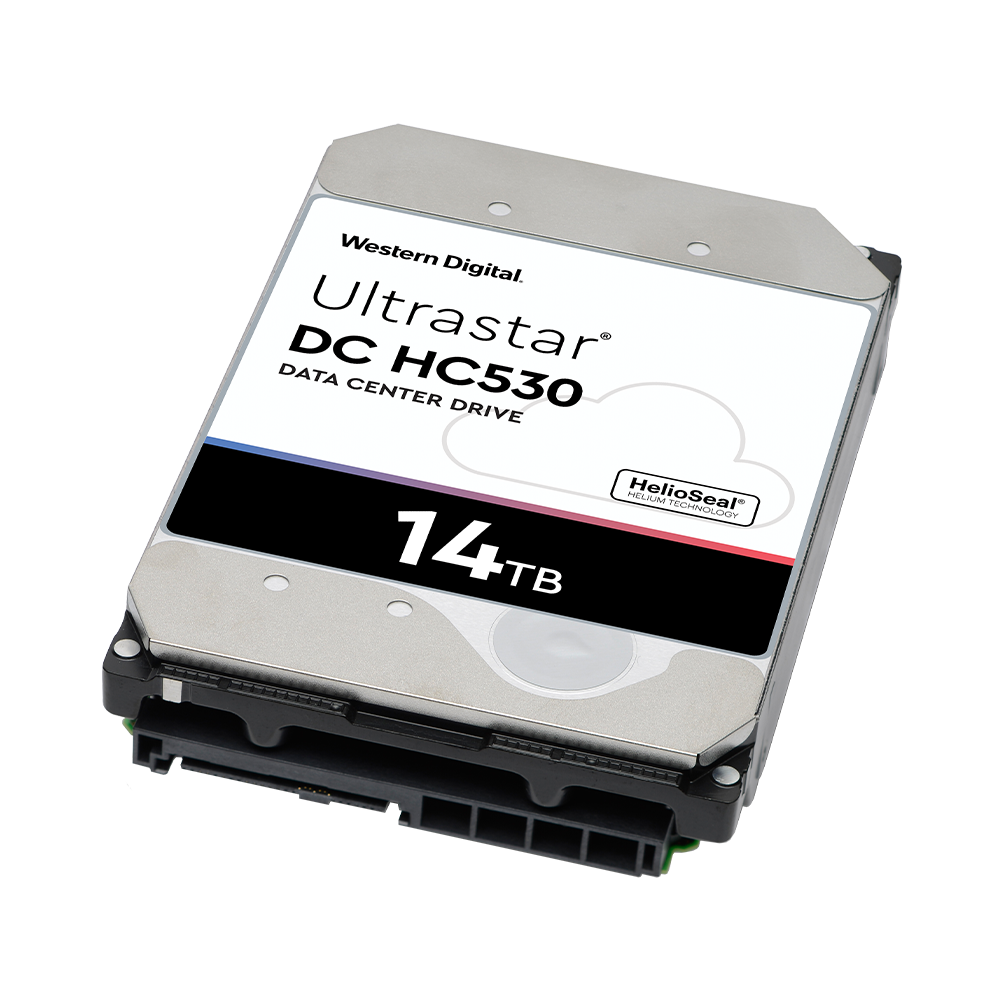 Ổ cứng HDD WD Ultrastar HC530 14TB 3.5 inch SATA Ultra 512E SE HE14 512MB Cache 7200RPM WUH721414ALE6L4