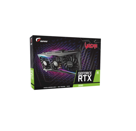 Card màn hình Colorful iGame RTX 3080 Vulcan OC 10GB 2ND