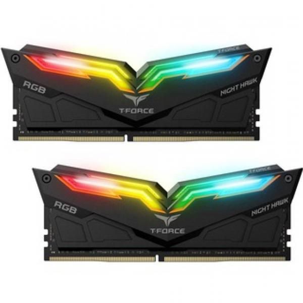 Team Night Hawk RGB 16GB (2X8G) Bus 3000 (Black)