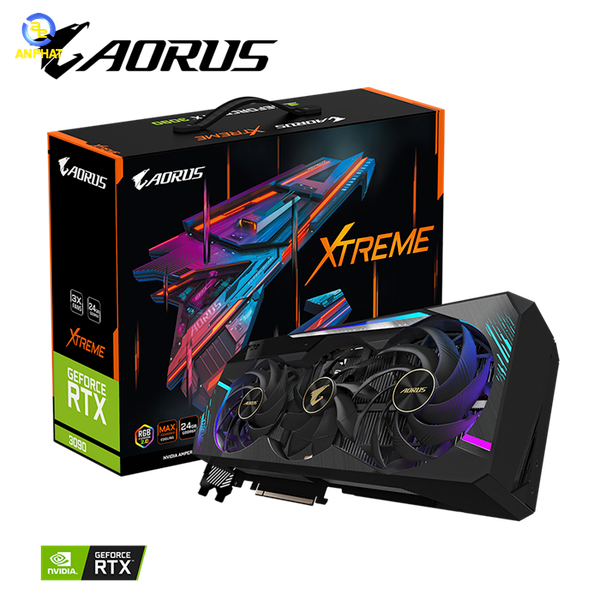 VGA GIGABYTE AORUS GeForce RTX 3090 XTREME 24G - 2ND