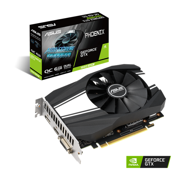 VGA ASUS Phoenix GeForce GTX 1660 SUPER OC (PH-GTX1660S-O6G)