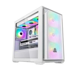 Case Segotep Gank 360 APE ( White  ) ( No Fan )