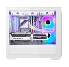 Case Segotep Gank 360 APE ( White  ) ( No Fan )