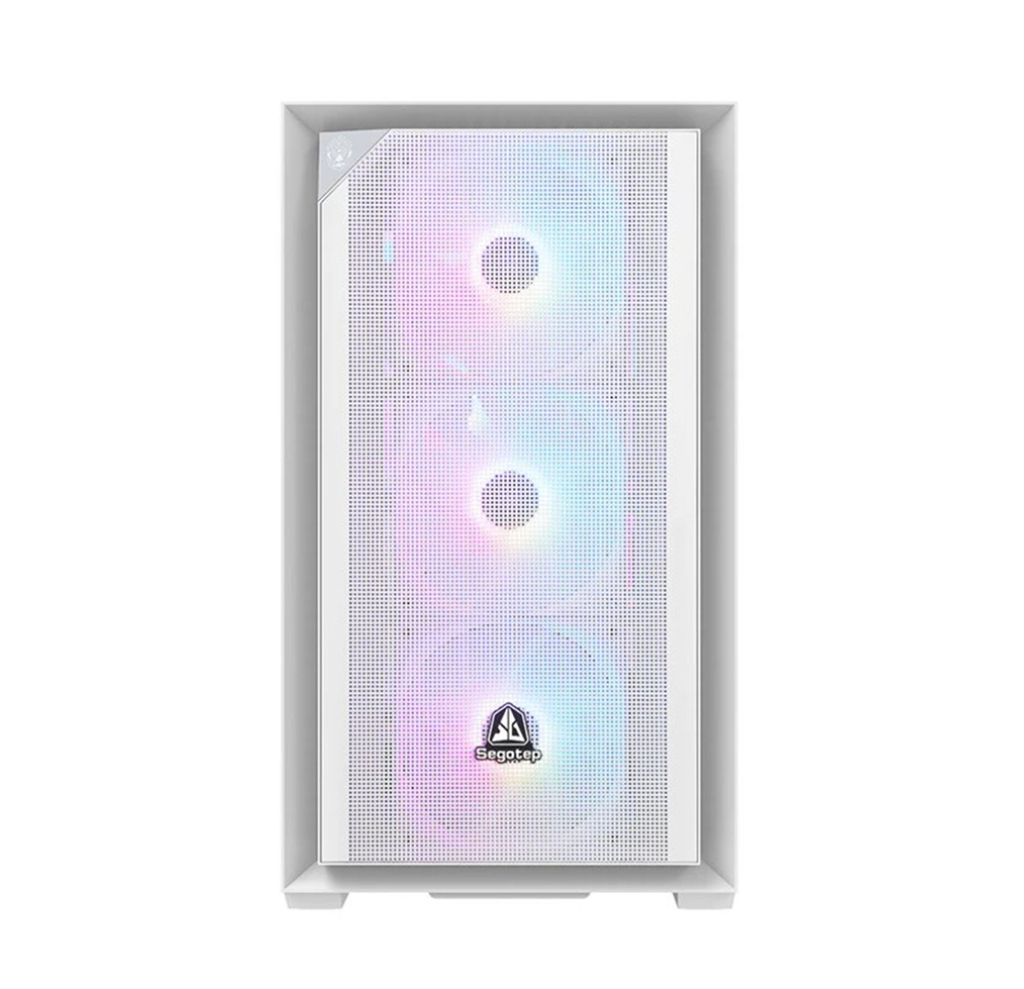 Case Segotep Gank 360 APE ( White  ) ( No Fan )