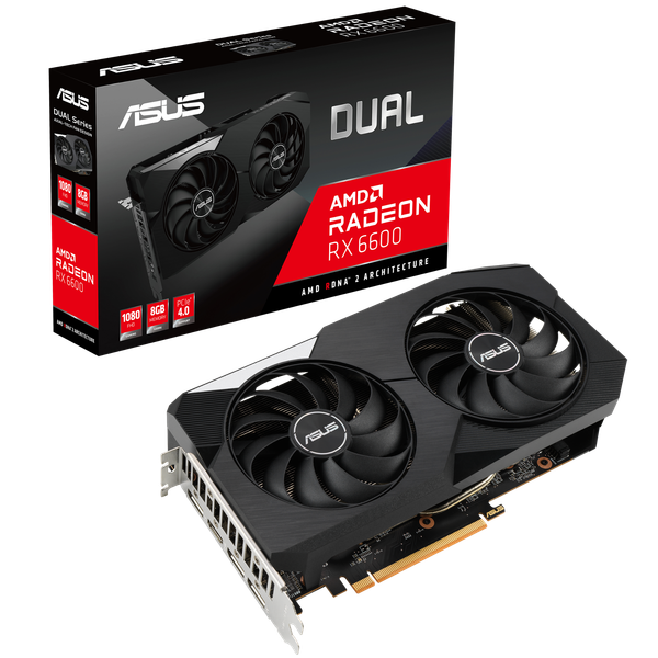 ASUS Dual Radeon RX 6600 8GB GDDR6 2ND 2027