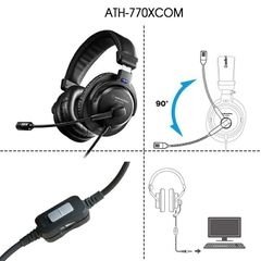 Tai nghe Audio Technica ATH 770XCOM