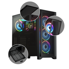 Case Corsair 4000D AIRFLOW Black