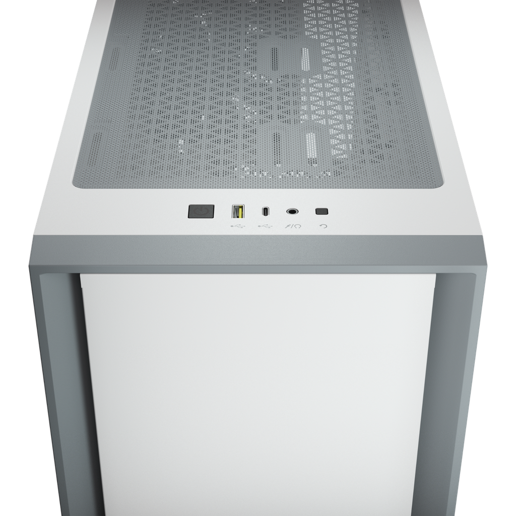 Case Corsair 4000D Tempered Glass White