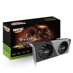 Card màn hình INNO3D GEFORCE RTX 4060 Ti 16GB TWIN X2  BLACK